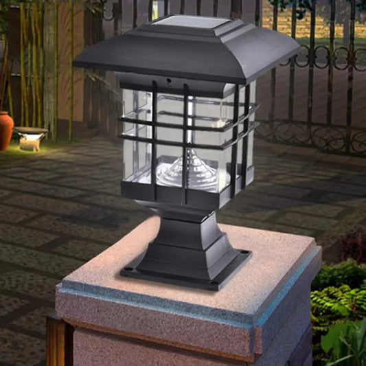 SICED Solar Pillar LED Light Outdoor - Lumen Attic