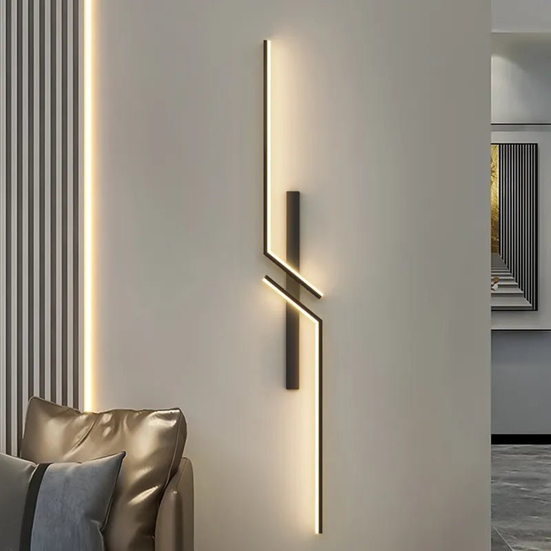 Sleek Modern LED Wall Lamp for Interiors - Lumen Attic