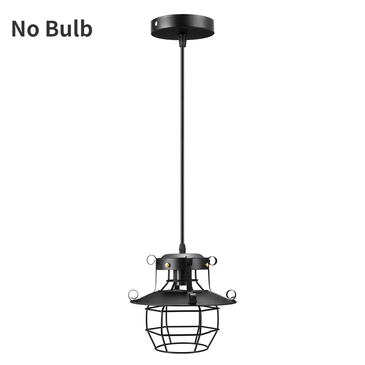 Small Retro Nostalgic Pendant Light - Lumen Attic