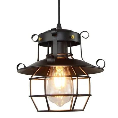 Small Retro Nostalgic Pendant Light - Lumen Attic