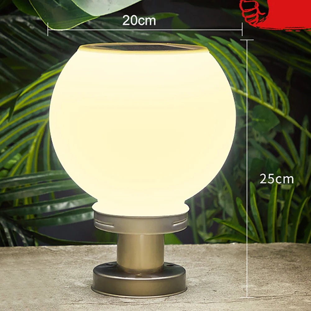 Solle Outdoor Solar Battery LED Lamp - Lumen Attic