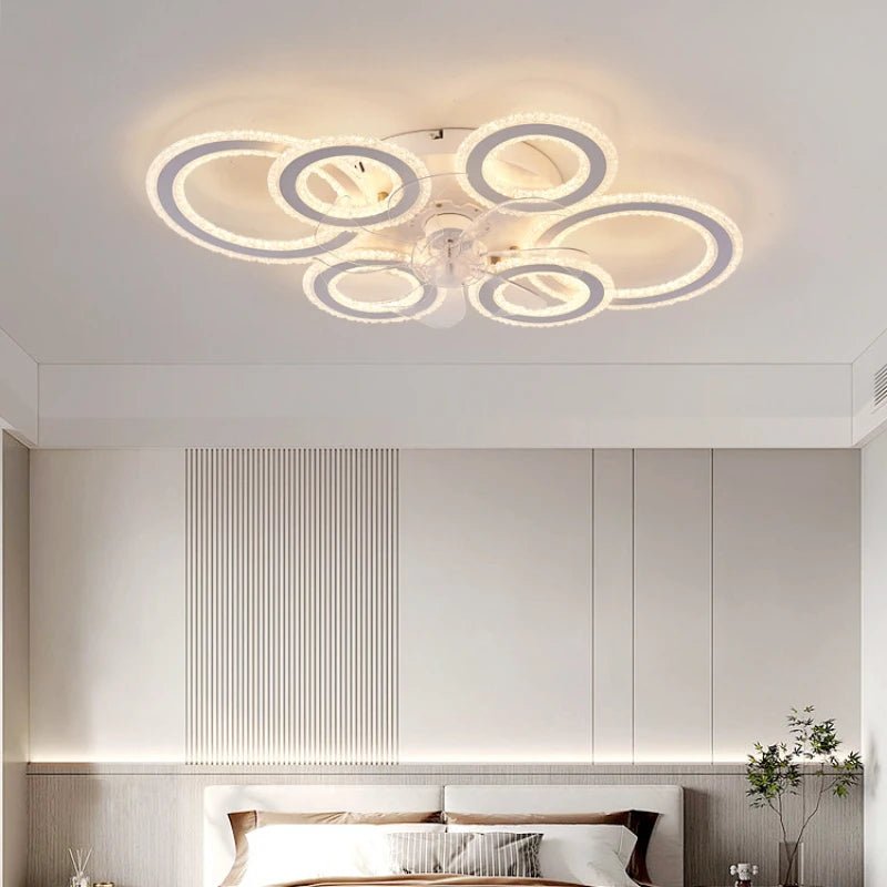 TAPN Ceiling Fan LED Chandelier - Lumen Attic