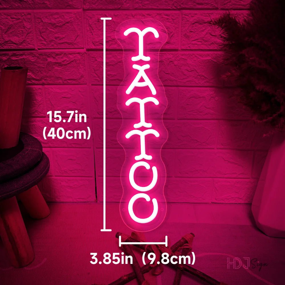 Tattoo LED Neon Light Studio - Lumen Attic