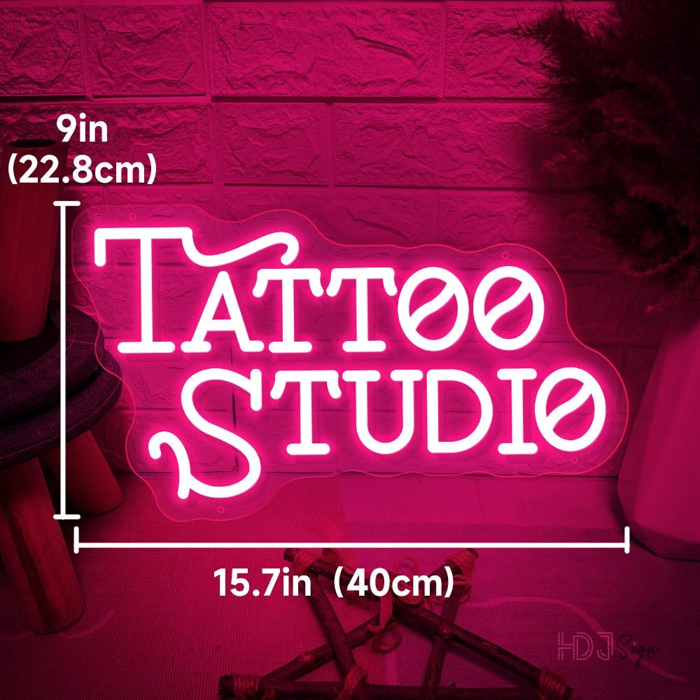 Tattoo LED Neon Light Studio - Lumen Attic