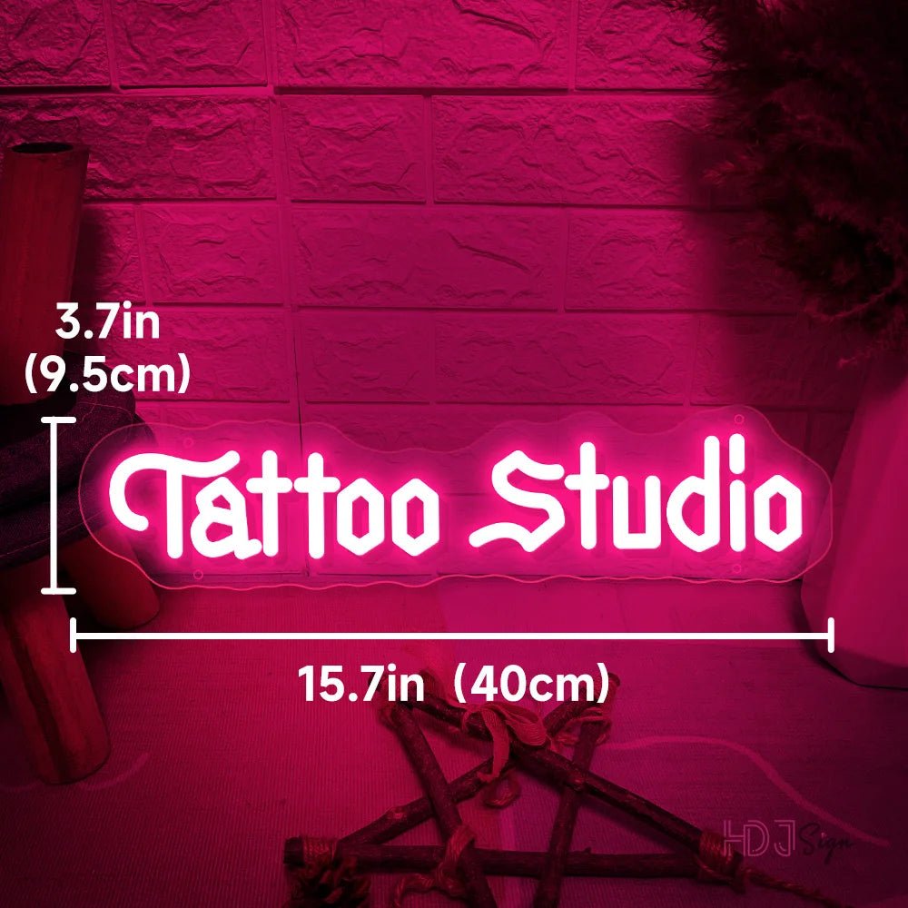 Tattoo LED Neon Light Studio - Lumen Attic