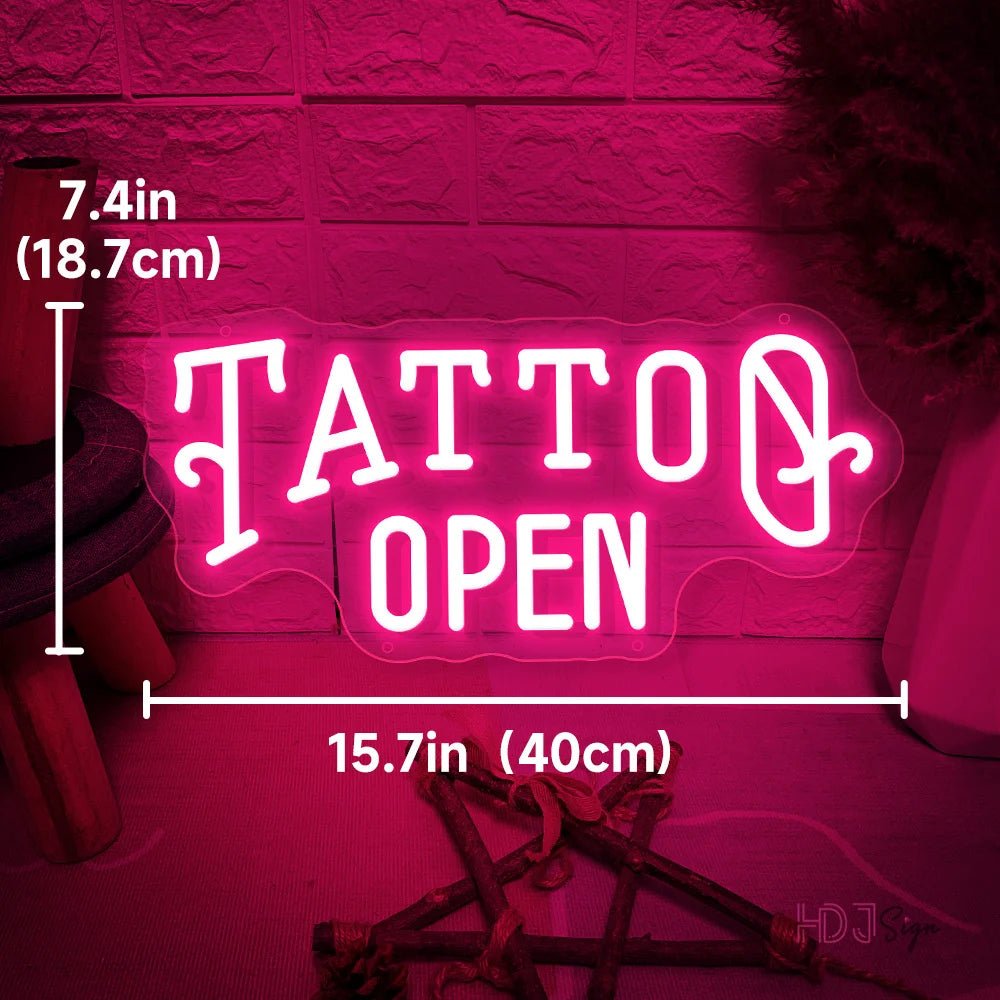 Tattoo LED Neon Light Studio - Lumen Attic