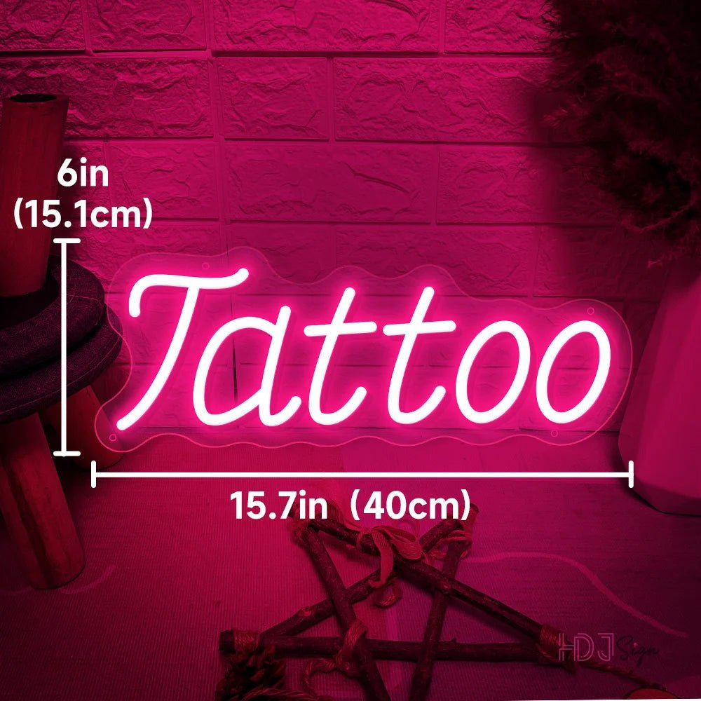 Tattoo LED Neon Light Studio - Lumen Attic