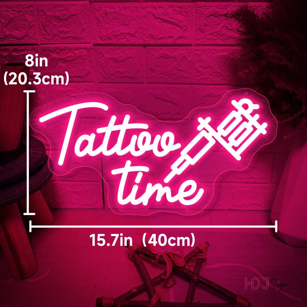 Tattoo LED Neon Light Studio - Lumen Attic