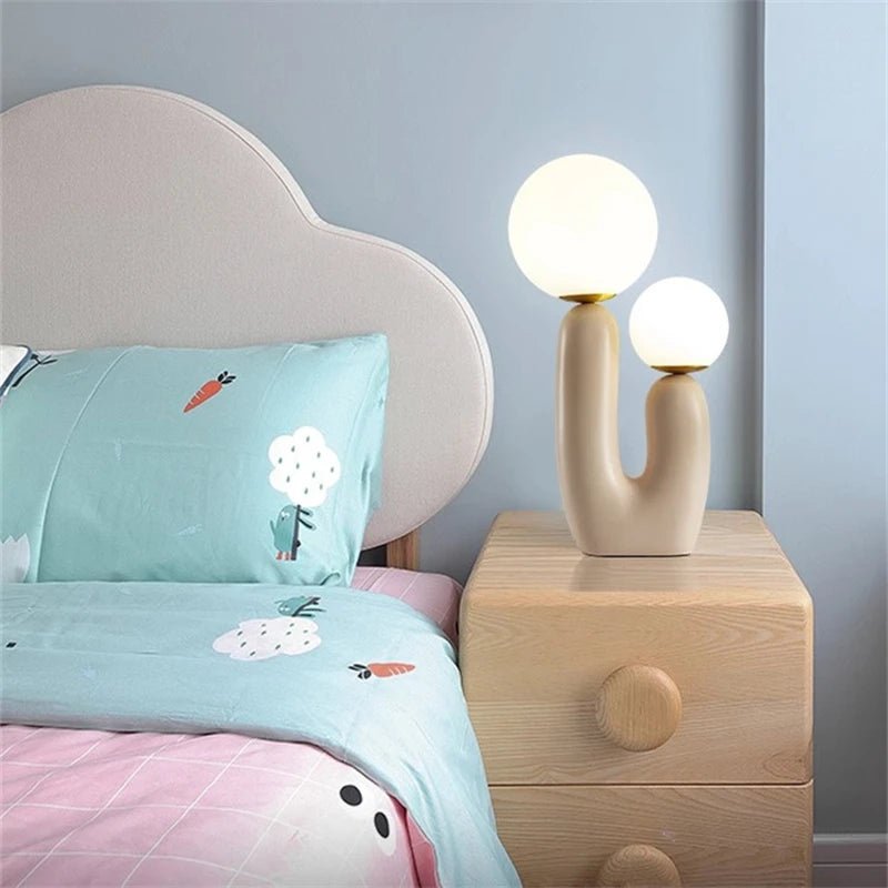 TerraGlow Modern Design Cactus Table Lamp - Lumen Attic