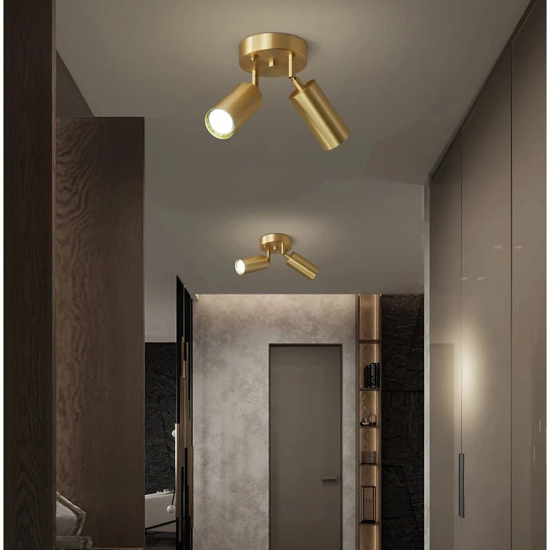 UMI LIGHTING GU10 Gold Rotatable Ceiling Light Fixture - Lumen Attic