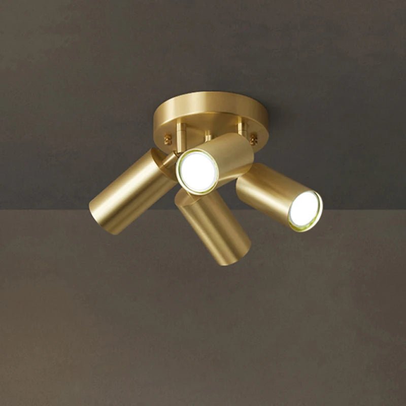 UMI LIGHTING GU10 Gold Rotatable Ceiling Light Fixture - Lumen Attic