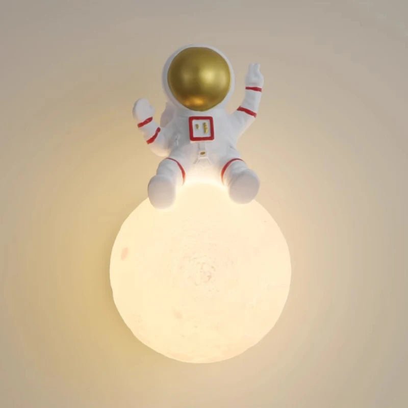 Various Astronaut Globe Scone and Pendant Light - Lumen Attic