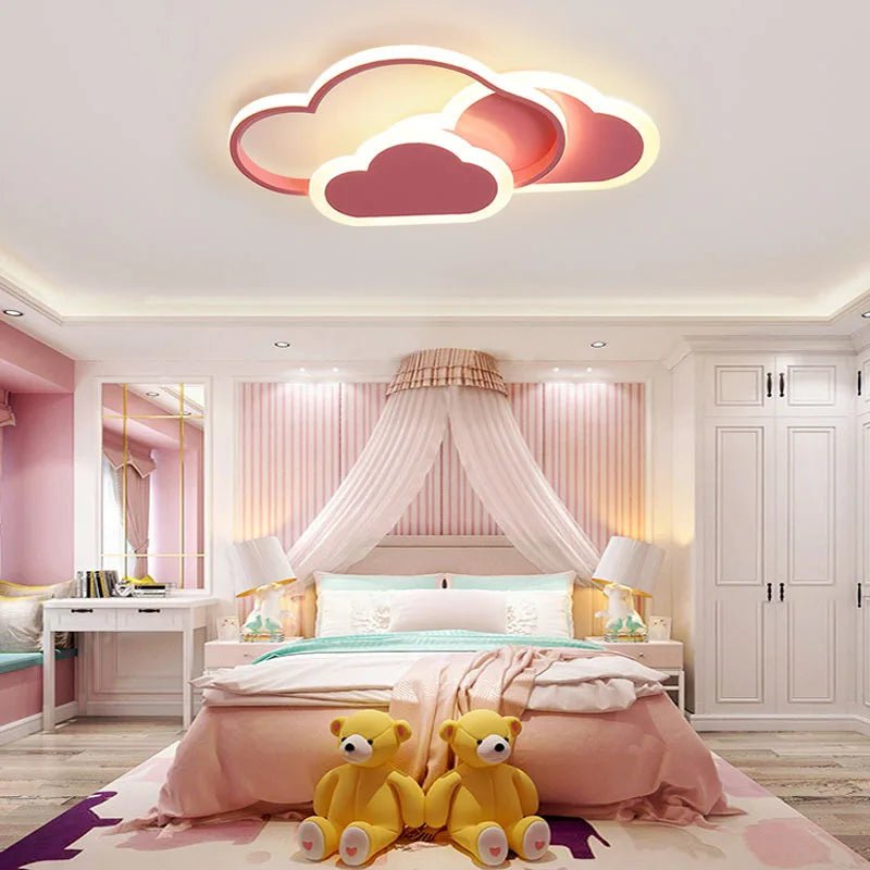 Various Cloud and Heart LED Ceiling Lamp - Lumen Attic