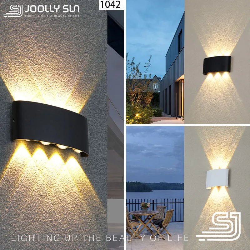 Various Joollysun Modern Outdoor Wall Lamps - Lumen Attic