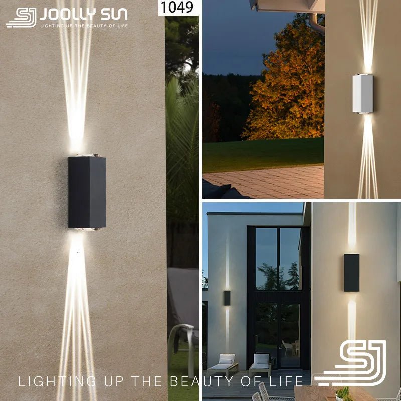 Various Joollysun Modern Outdoor Wall Lamps - Lumen Attic