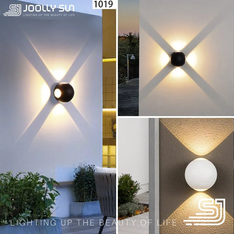 Various Joollysun Modern Outdoor Wall Lamps - Lumen Attic