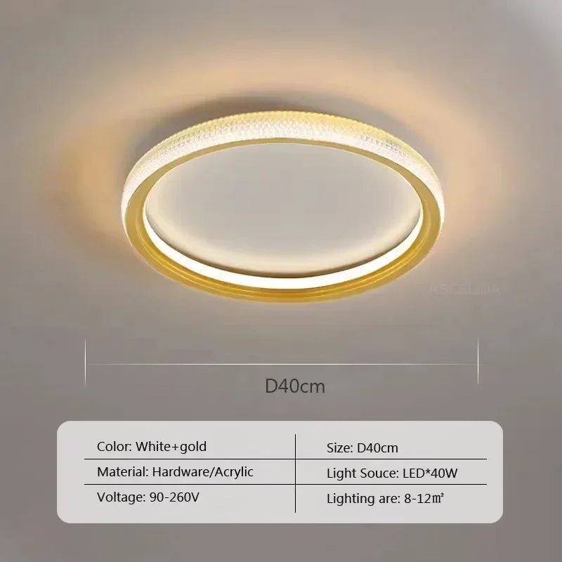 Venni&Vetti LCL210 Modern Flush Mount LED Ceiling Lamp - Lumen Attic