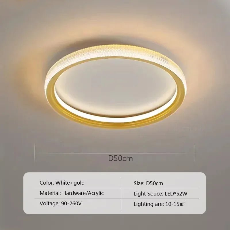 Venni&Vetti LCL210 Modern Flush Mount LED Ceiling Lamp - Lumen Attic