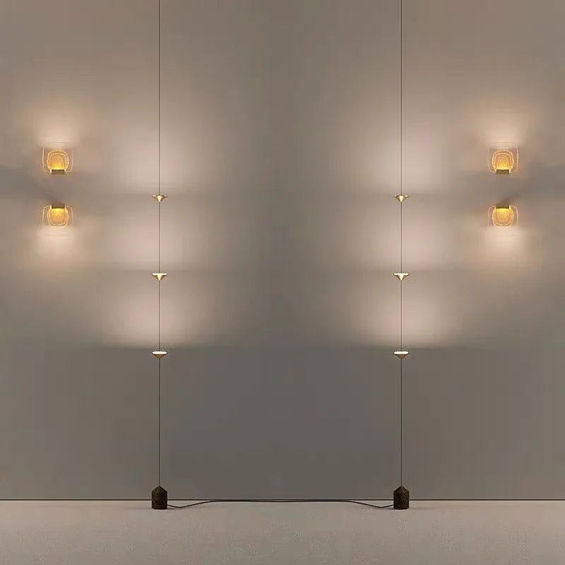 VertiLux Cascade Modern Pendant LED Lamp - Lumen Attic