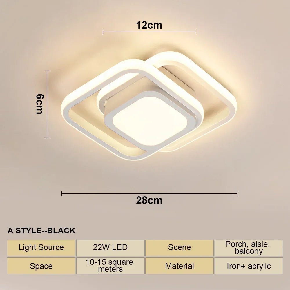 Vida Various Modern LED Ceiling Light Chandeliers - Lumen Attic