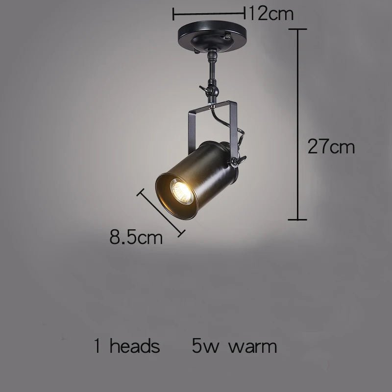 Vintage Spot Led Track Light - Lumen Attic