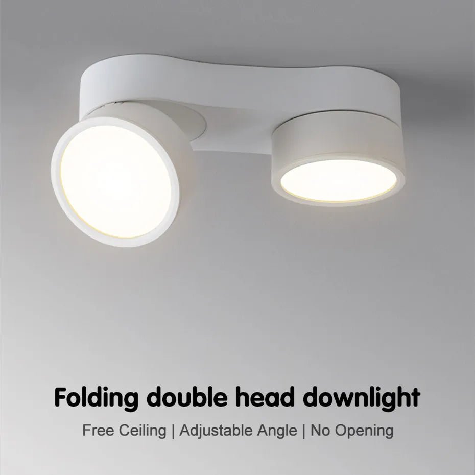 Vola DuoFlex Folding Double Head Spot Light - Lumen Attic