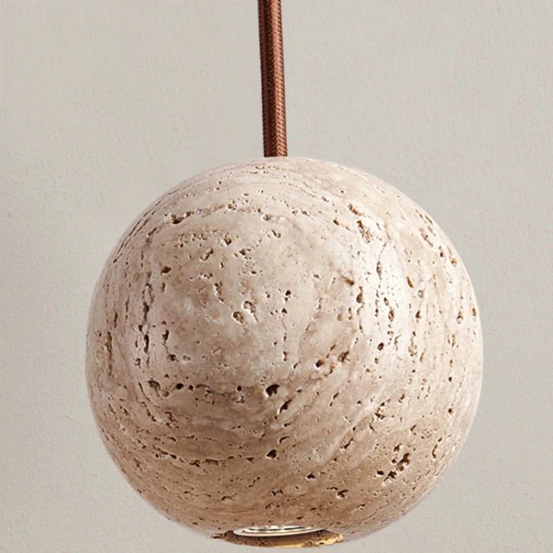 Wabi Sabi EL - Sphere Led Pendant Lamp - Lumen Attic