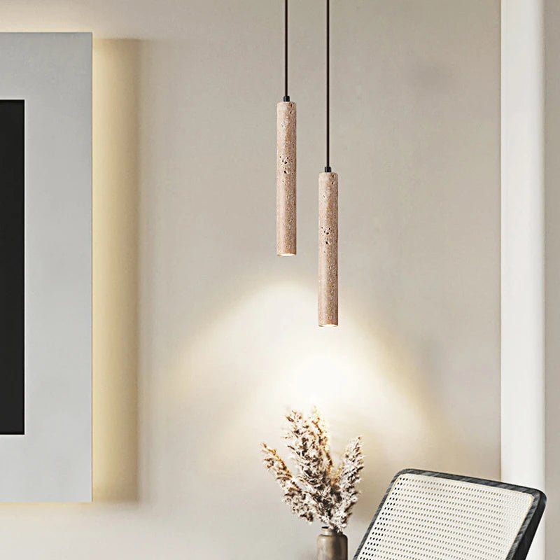 Wabi Sabi Vida Bedside Pendent Lamp - Lumen Attic