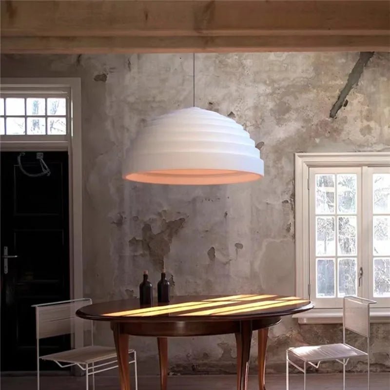 Wabi Wave Luxe Sculptural LED Pendant Light - Lumen Attic