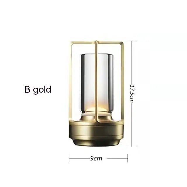 Whome Light Modern LED Lantern Sleek Touch Powered - Lumen Attic