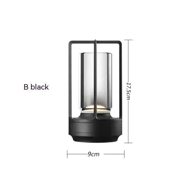 Whome Light Modern LED Lantern Sleek Touch Powered - Lumen Attic