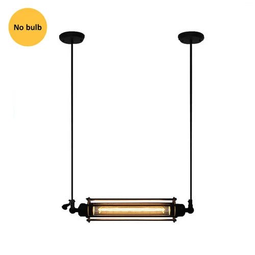 WLG Retro Industrial Cord Pendant Loft Lamp - Lumen Attic