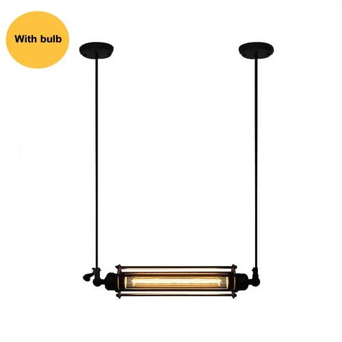 WLG Retro Industrial Cord Pendant Loft Lamp - Lumen Attic