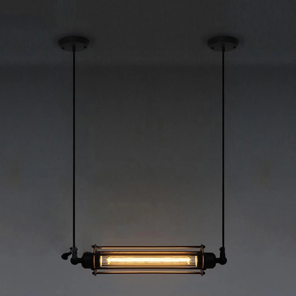 WLG Retro Industrial Cord Pendant Loft Lamp - Lumen Attic