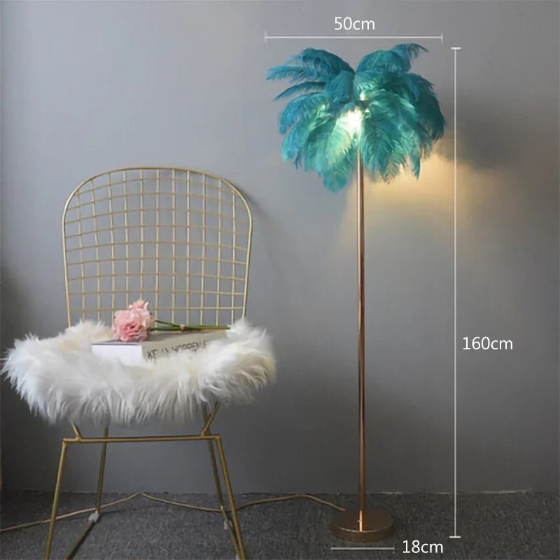 Wush Limited Serie Modern Feather Lamp - Lumen Attic