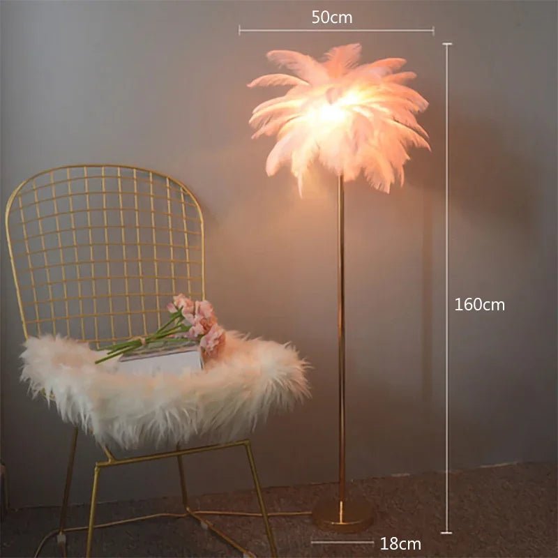 Wush Limited Serie Modern Feather Lamp - Lumen Attic