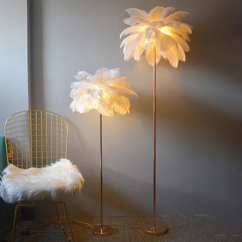 Wush Limited Serie Modern Feather Lamp - Lumen Attic