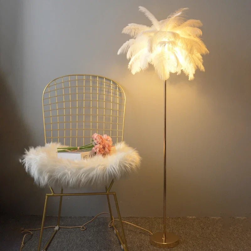 Wush Limited Serie Modern Feather Lamp - Lumen Attic