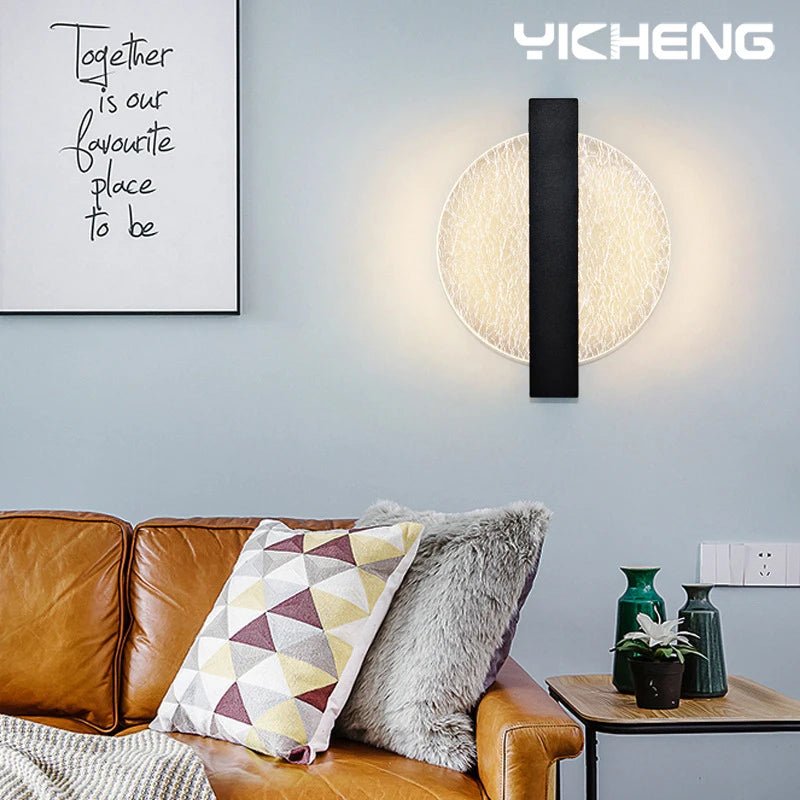 YICHENG Acrylic Modern LED Indoor Wall Light - Lumen Attic