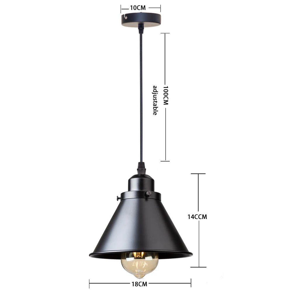 ZHAOKE Small Loft Style Pendant Lights - Lumen Attic