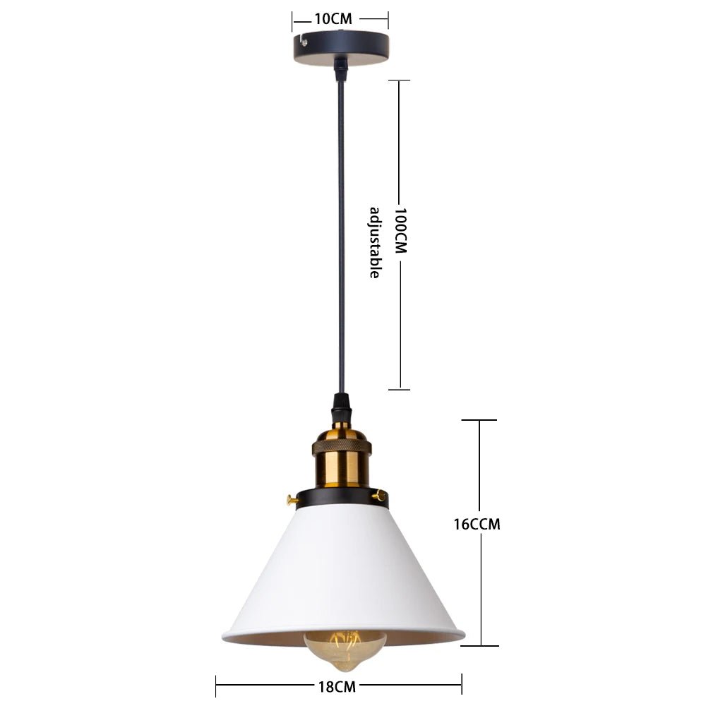 ZHAOKE Small Loft Style Pendant Lights - Lumen Attic