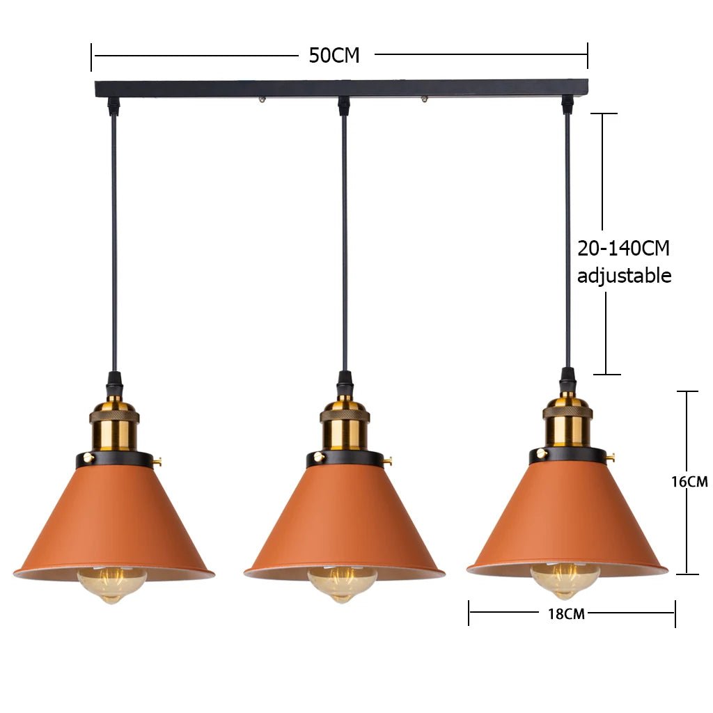 ZHAOKE Small Loft Style Pendant Lights - Lumen Attic