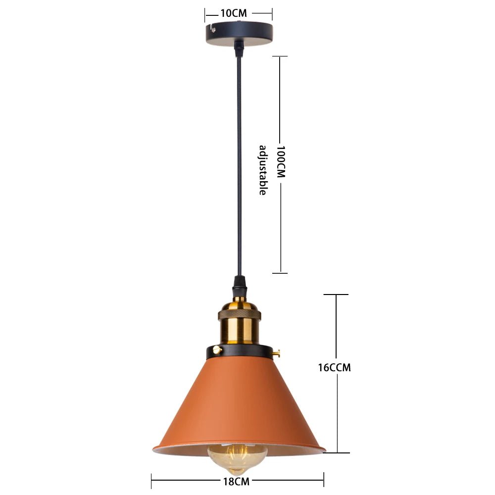 ZHAOKE Small Loft Style Pendant Lights - Lumen Attic