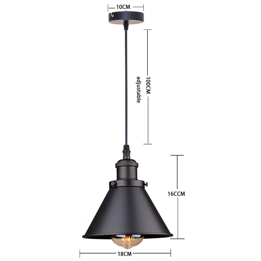 ZHAOKE Small Loft Style Pendant Lights - Lumen Attic