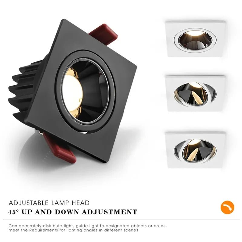 ZHIO Recessed LED Ceiling Lamp - Lumen Attic