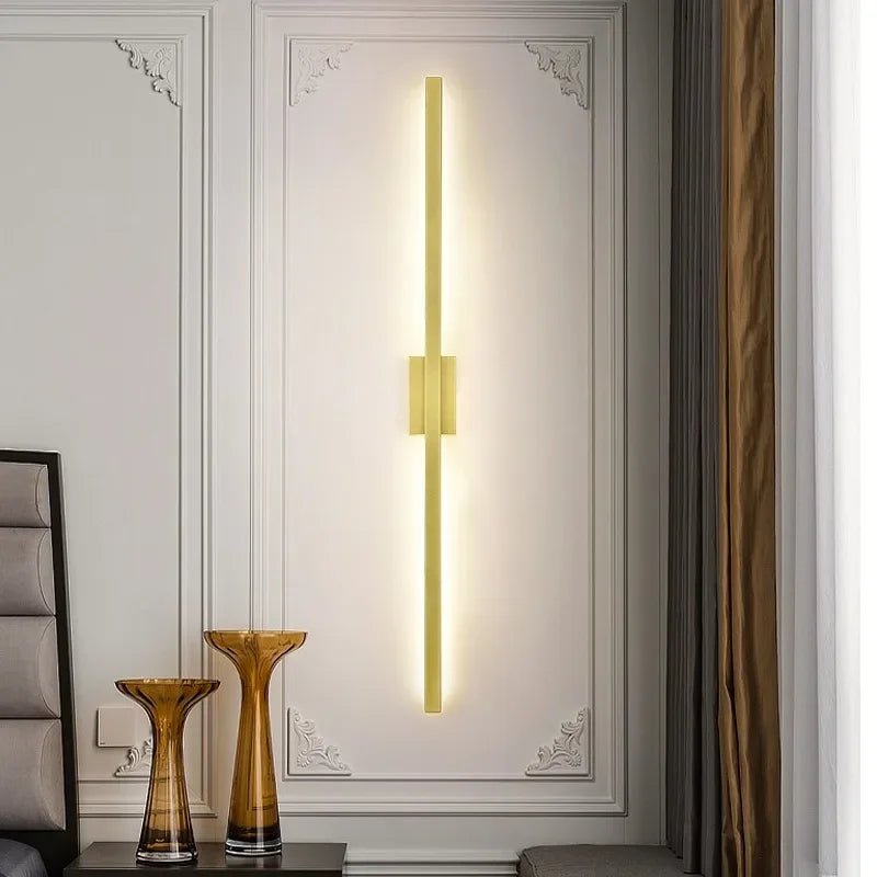 ZOSIMIO Modern Long Strip LED Wall Lamp - Lumen Attic