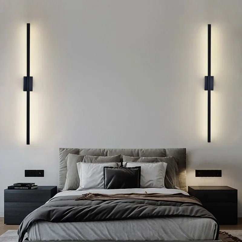 ZOSIMIO Modern Long Strip LED Wall Lamp - Lumen Attic