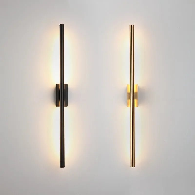 ZOSIMIO Modern Long Strip LED Wall Lamp - Lumen Attic