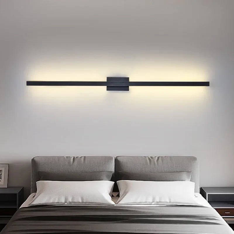 ZOSIMIO Modern Long Strip LED Wall Lamp - Lumen Attic